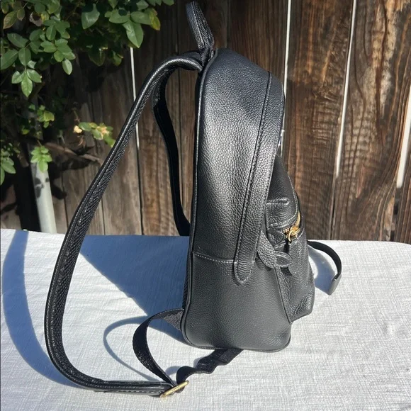 COACH Leatherwear Backpack in Refined Pebbled Leather, Black. RARE - Picture 9 of 17